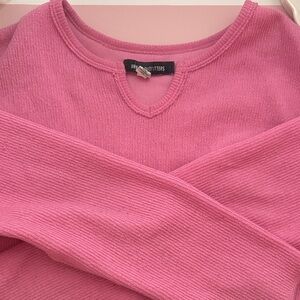 Urban Outfitters Vibrant Pink Cropped Sweater